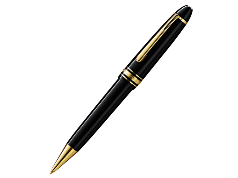 Montblanc meisterstuck red gold ballpoint pen hot sale