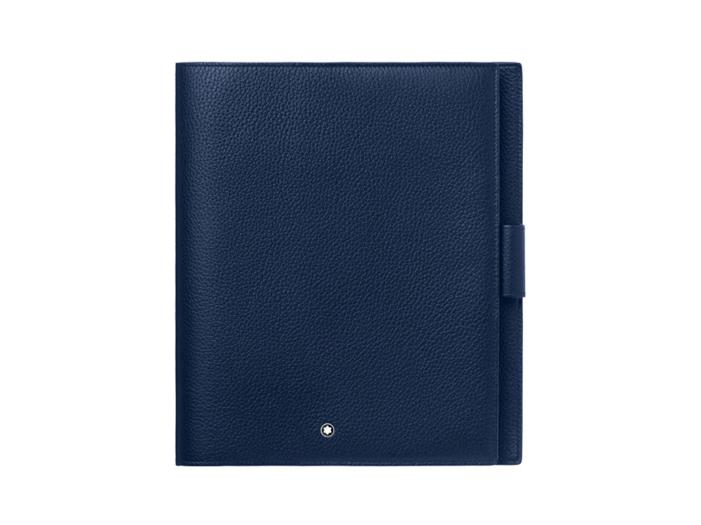 Montblanc Notebook, Ruled, Calfskin Leather, Blue, 248 pages, 124128