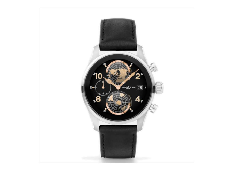 Watch,　12　Quartz　42　Black,　Montblanc　Smartwatch　mm,　UK　Summit　Sell　Titanium,　Iguana