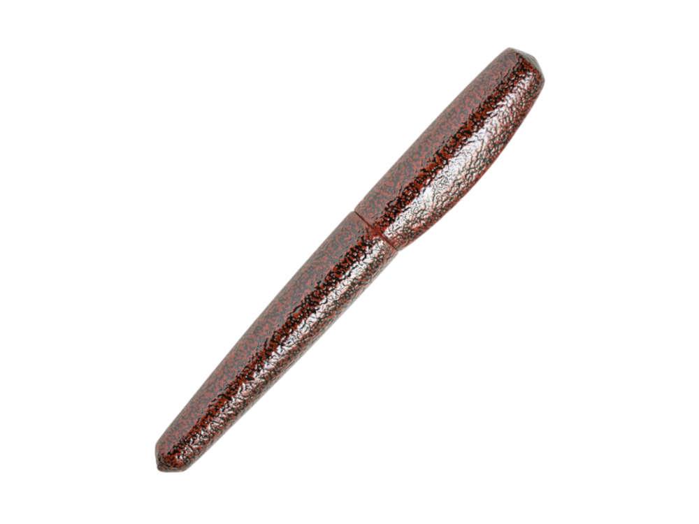 Nakaya Dorsal Fin Ver.1 Aka-tame Ishime Fountain Pen