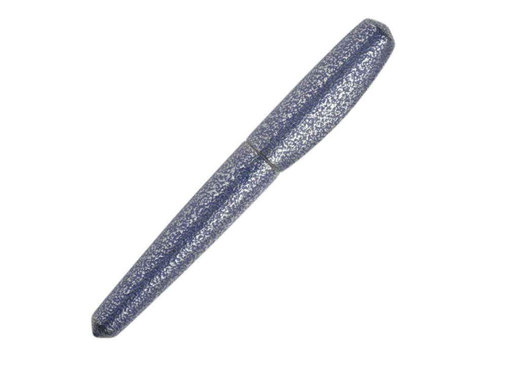 Nakaya Dorsal Fin Ver.1 Suzu Ishime Kikyo Fountain Pen Blue,