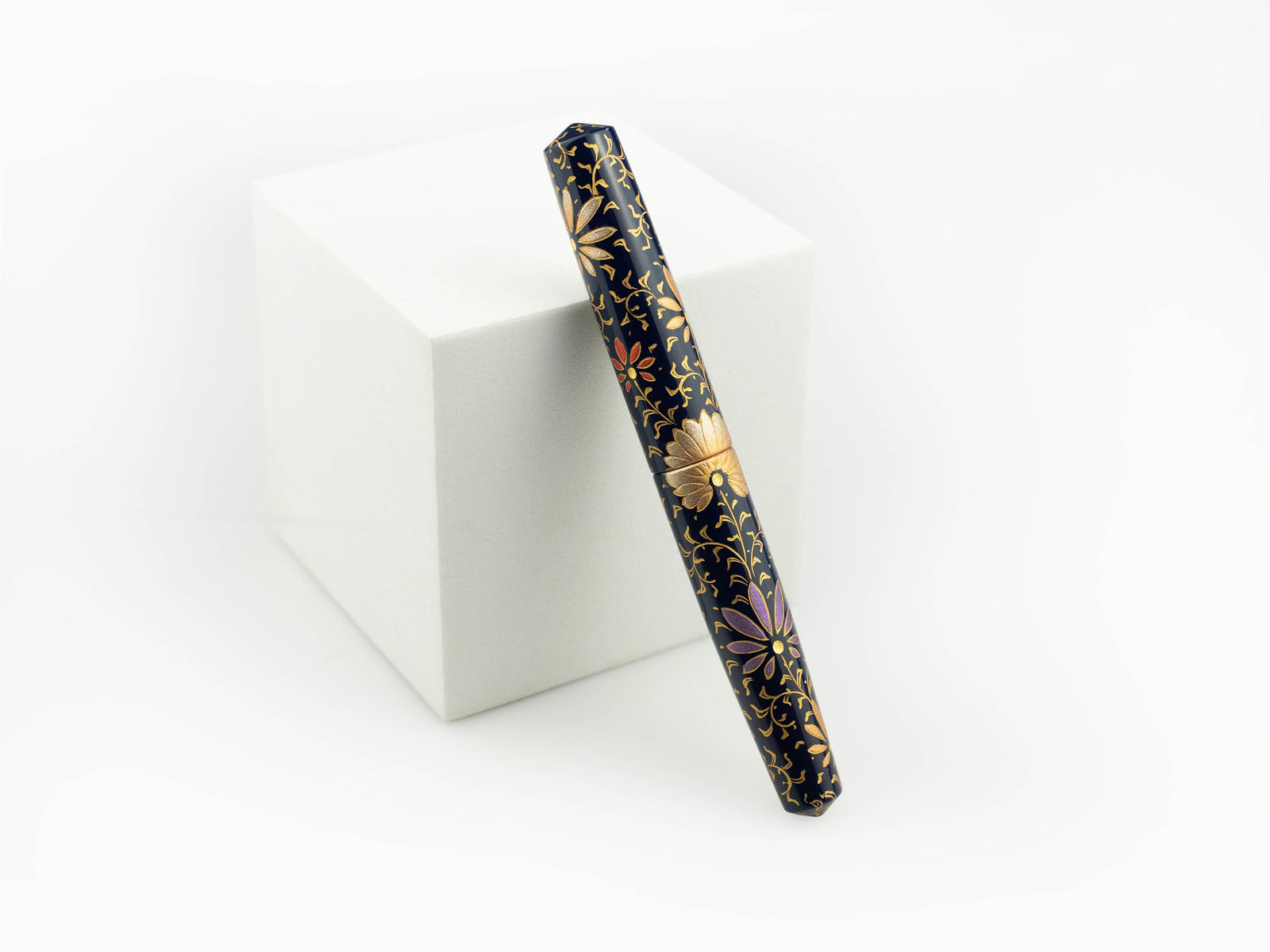 Nakaya Cigar Piccolo PALMET (Kikyo Colorful Lines) Fountain Pen