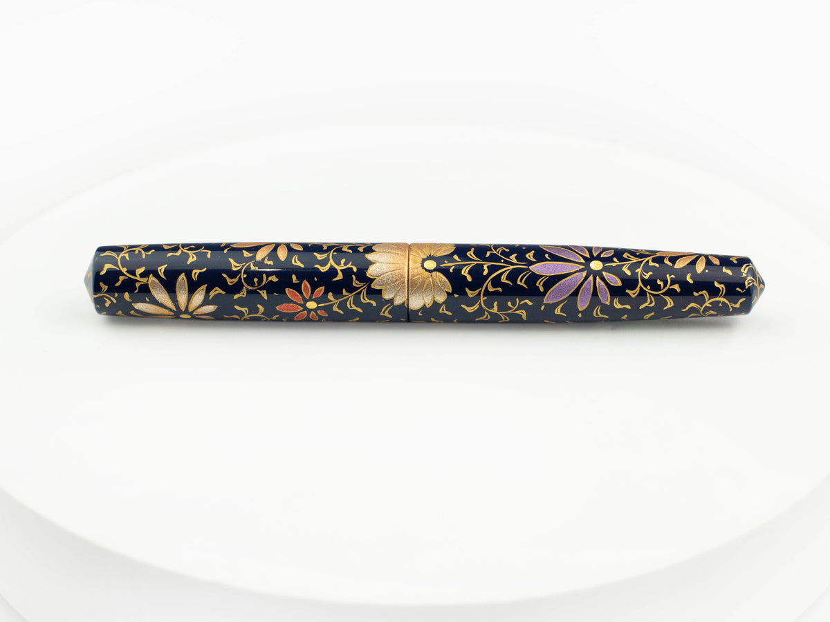 Nakaya Cigar Piccolo PALMET (Kikyo Colorful Lines) Fountain Pen