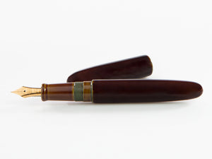 Nakaya Cigar Fountain Pen Portable, Heki-Tamenuri, Urushi lacquer, 17mm