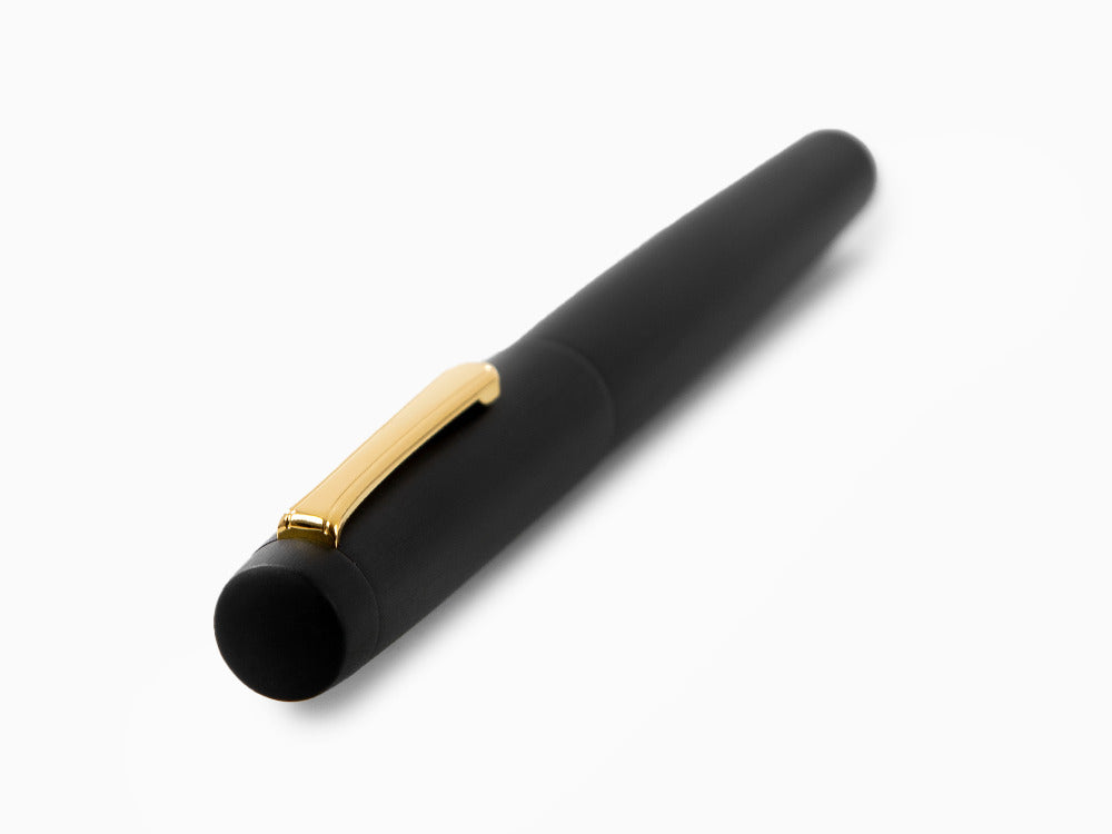 Nakaya Neo-Standard Fountain Pen, Black Hairline, Ebonite