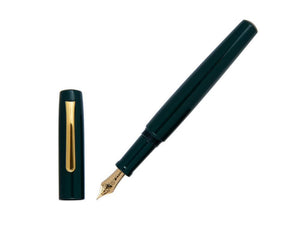 Nakaya Neo-Standard Fountain Pen, Midori, Ebonite and Urushi, 14k Gold