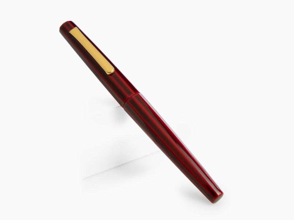 Nakaya Writer Decapod ST Fountain Pen, Aka Tamenuri