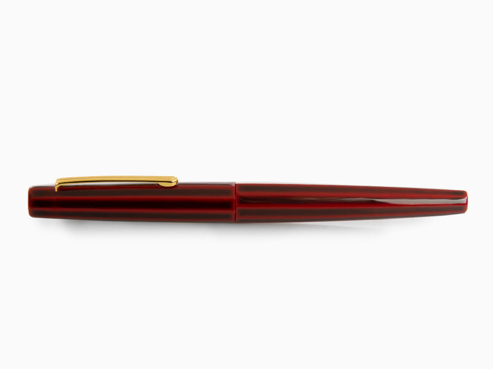 Nakaya Writer Decapod ST Fountain Pen, Aka Tamenuri