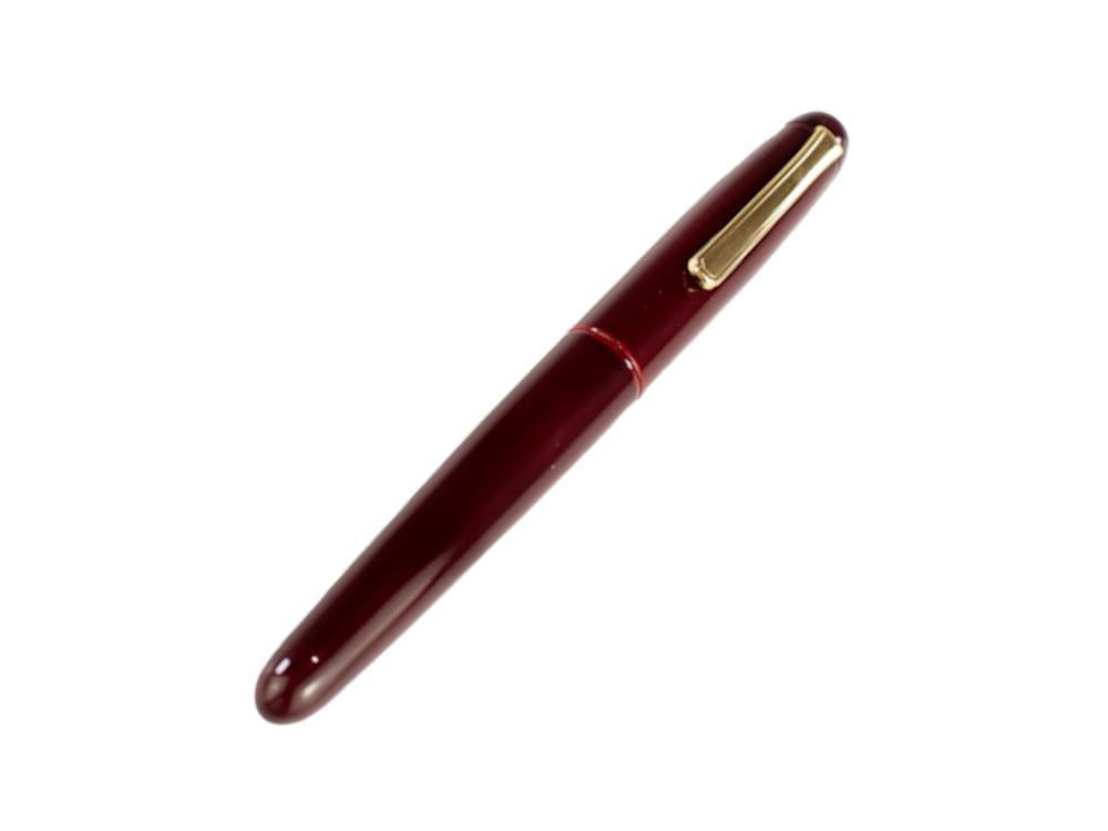 Nakaya Writer Fountain Pen Portable, Aka Tamenuri, Urushi, Metal