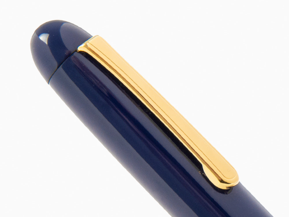 Nakaya Writer Kikyo Fountain Pen, Long, Ebonite