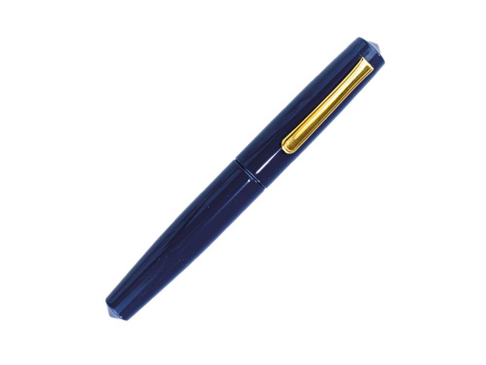 Nakaya Writer Fountain Pen, Kikyo, Ebonite and Urushi lacquer