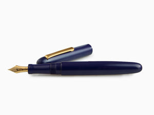Nakaya Writer Fountain Pen, Shobu, Ebonite and Urushi lacquer, Long