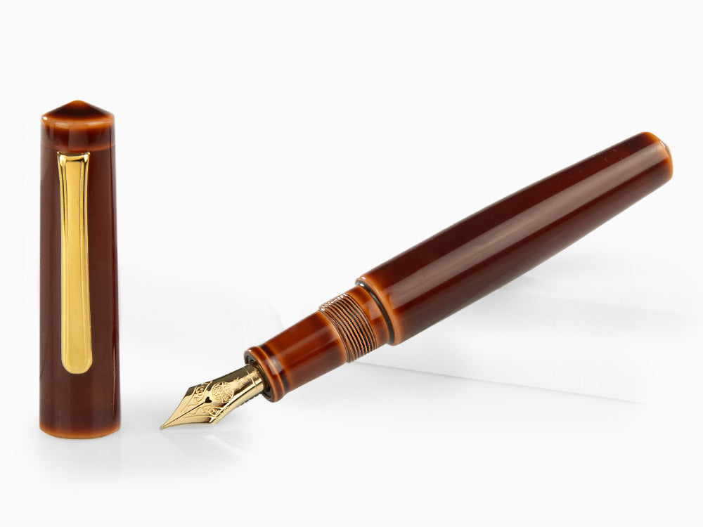 Nakaya Writer Piccolo Toki-Tamenuri  Fountain Pen, Urushi lacquer