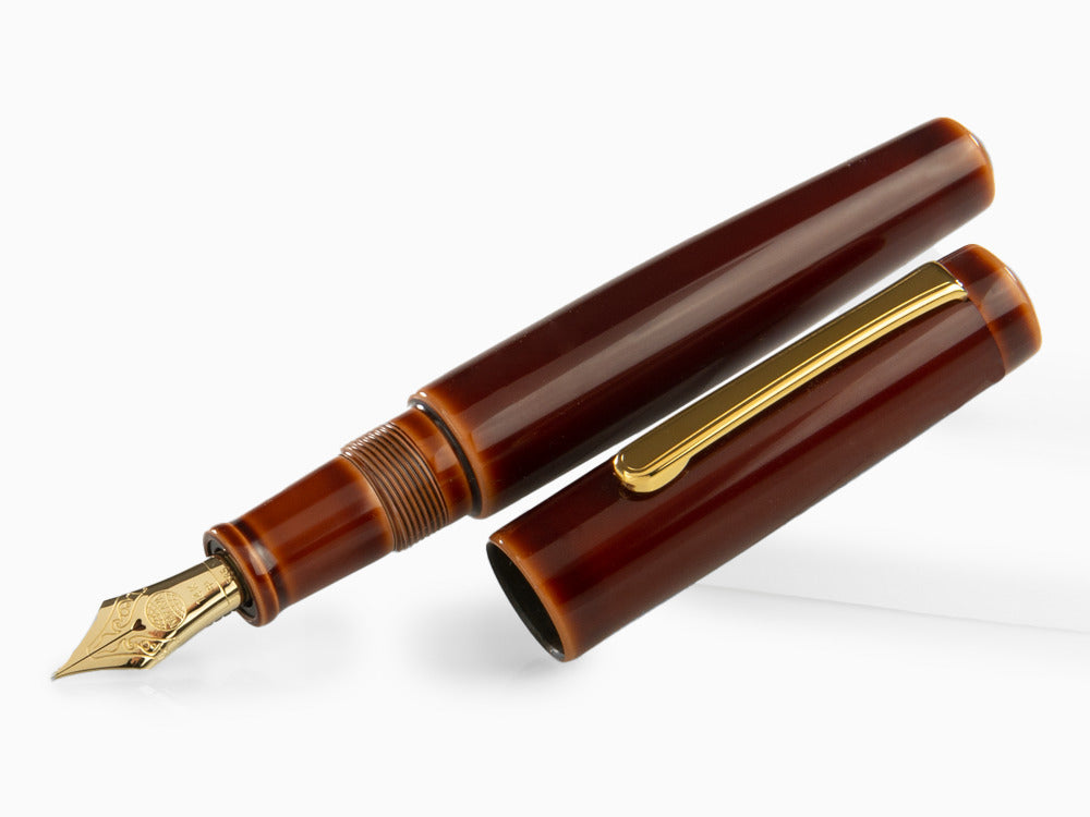 Nakaya Writer Piccolo Toki-Tamenuri  Fountain Pen, Urushi lacquer