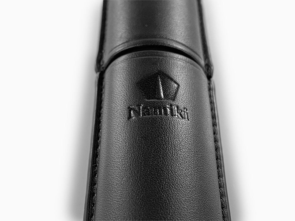 Namiki Emperor Pen Case, Leather, Black, 1 Writing Instrument