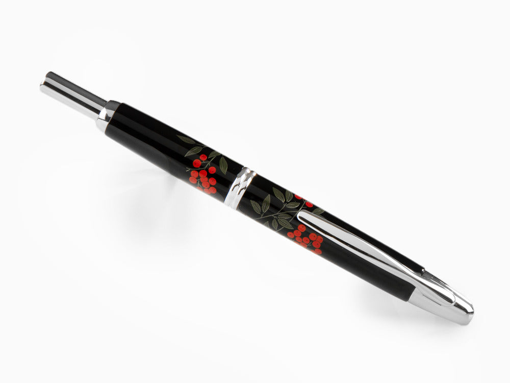 Namiki Capless Nandine Fountain Pen, Lacquer, Rhodium, FC-5000R-NT-RH