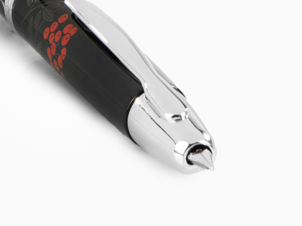 Namiki Capless Nandine Fountain Pen, Lacquer, Rhodium, FC-5000R-NT-RH