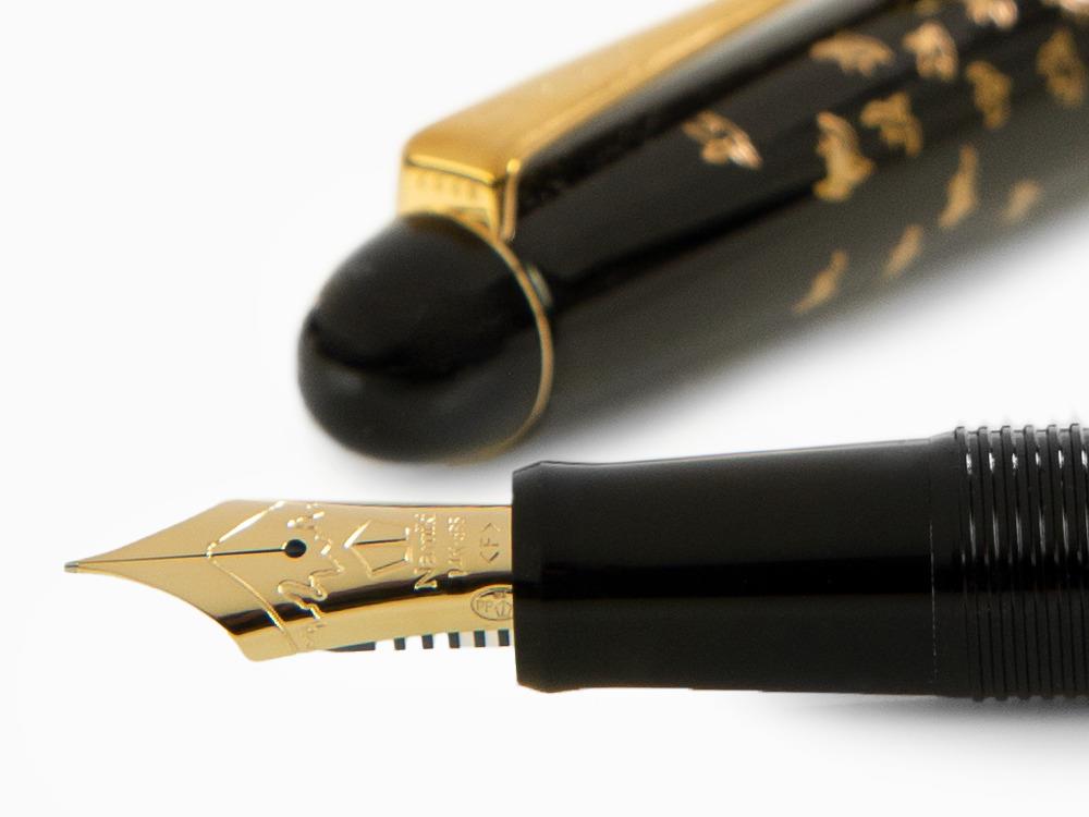 Namiki Nippon Art Mount Fuji and Wave Fountain Pen, FK-35SMFN