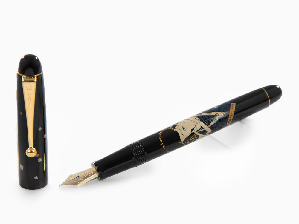 Namiki Nippon Art Ukiyo-e Shobei Odera Fountain Pen, FN-35-SM-ARCHER