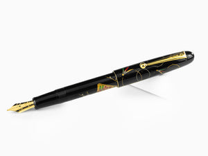 Namiki Nippon Art Toy-Hagoita Fountain Pen, Gold trim, FN-5M-HAG