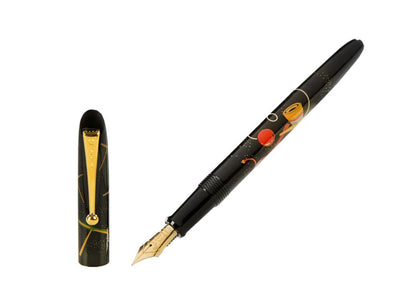 Namiki Nippon Art Chinese Phoenix Fountain Pen, Maki-e, FN
