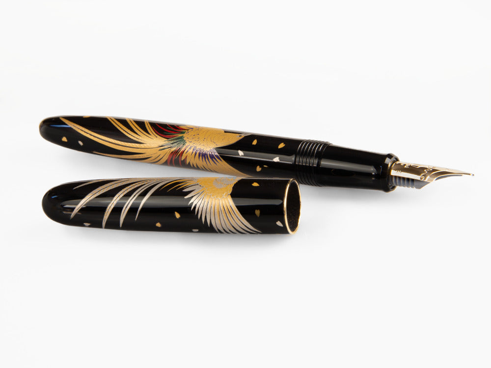 Namiki Nippon Art Golden Pheasant Fountain Pen, Lacquer, FN-5M-KI