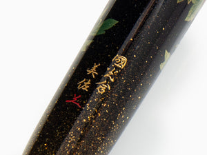 Namiki Yukari Royale Peony & Butterfly Fountain Pen, Togidashi Maki-e