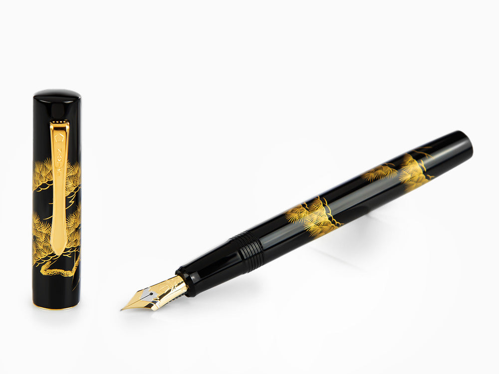 Namiki Chinkin Pine Tree Fountain Pen - Ảnh 2