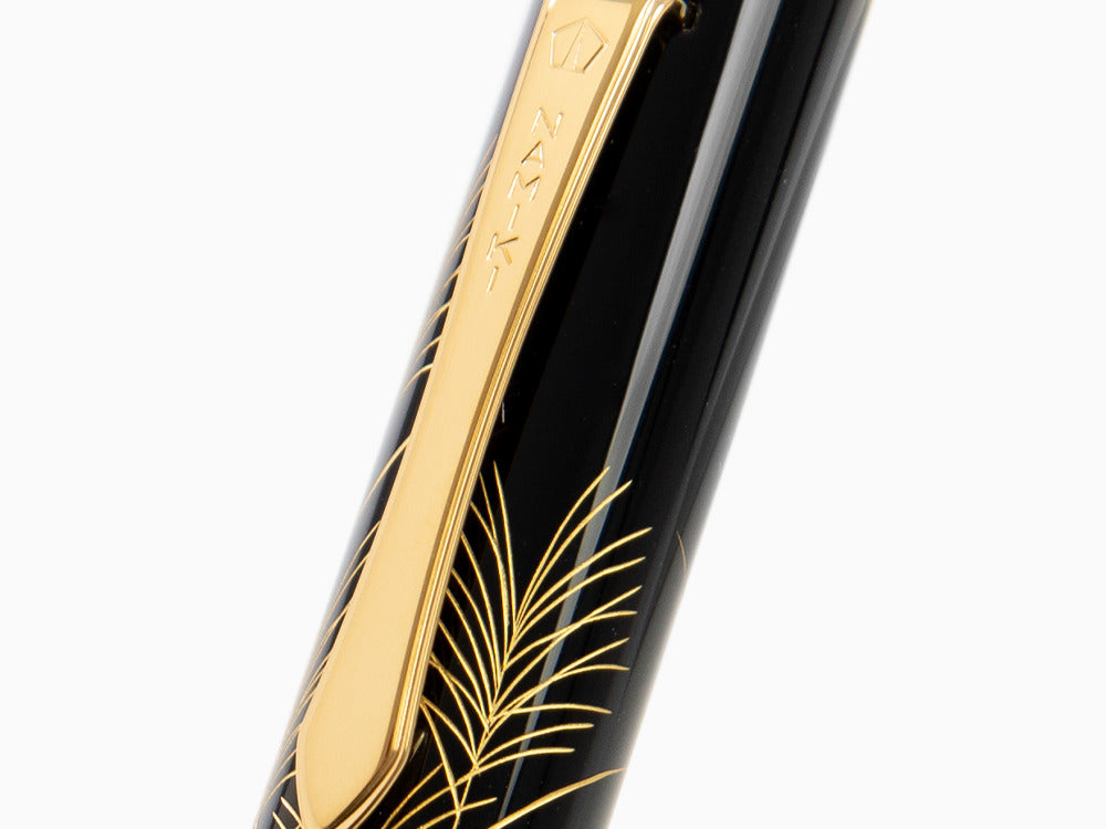 Namiki Chinkin Silver Grass (Susuki) Fountain Pen, Maki-e, FNVC-10M-SU