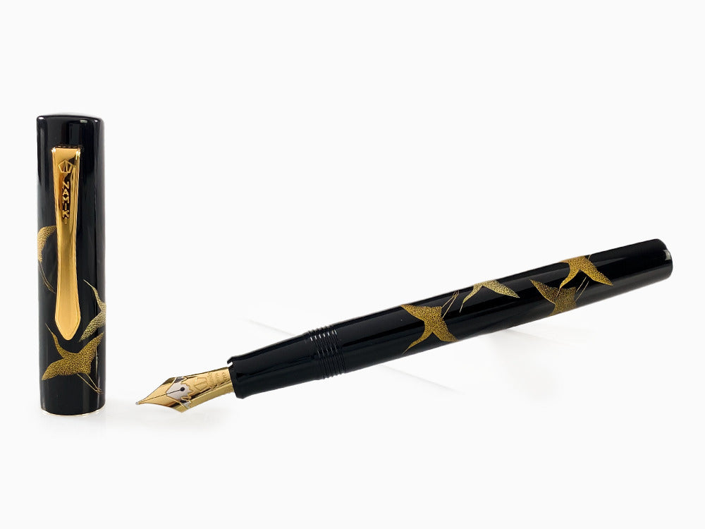 Namiki Chinkin Crane Fountain Pen - Ảnh 3