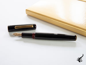 Nakaya Neo-Standard Kuro-Tamenuri Fountain Pen, Ebonite Urushi lacquer