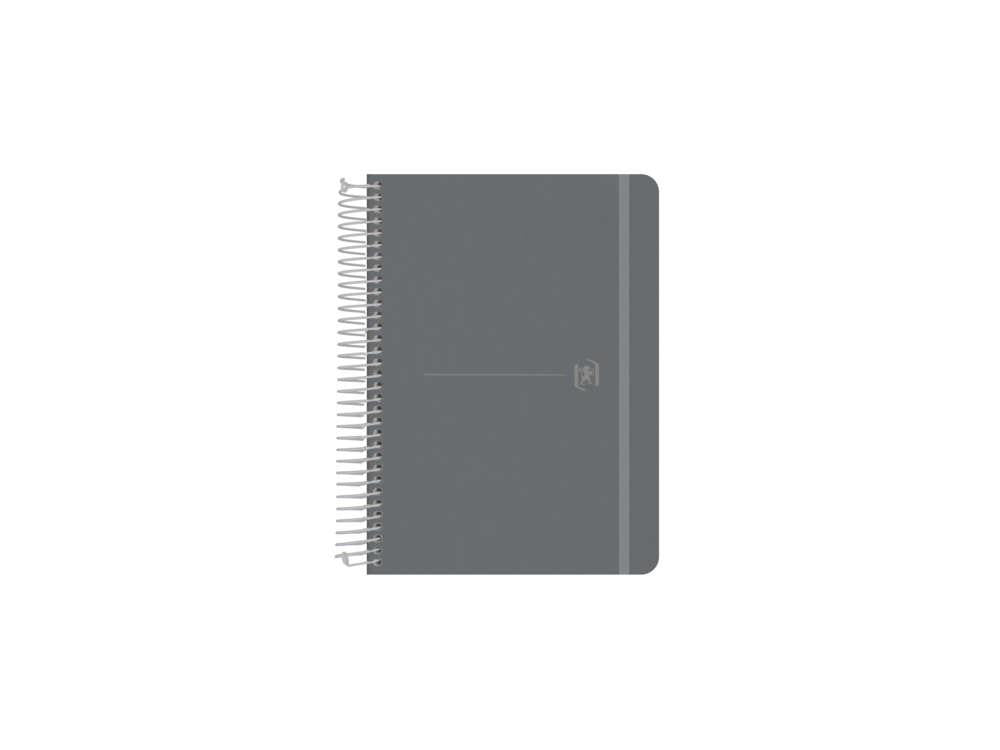 Oxford Identity Executive Notebook B5 Grey, 400193338-GRIS