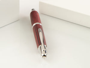 Pilot Capless Wooden Fountain Pen, Birch wood, Red, FC-2500RR-R
