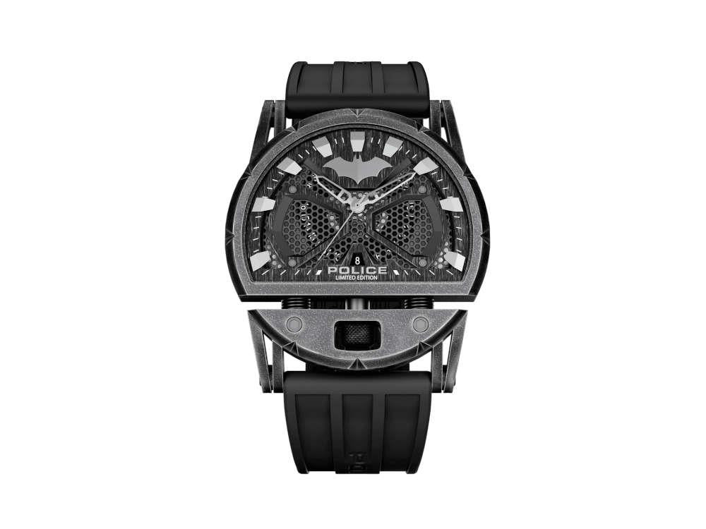 Police Batman Dark Side Quartz Watch, Black, Limited Edition, PEWGN0075401