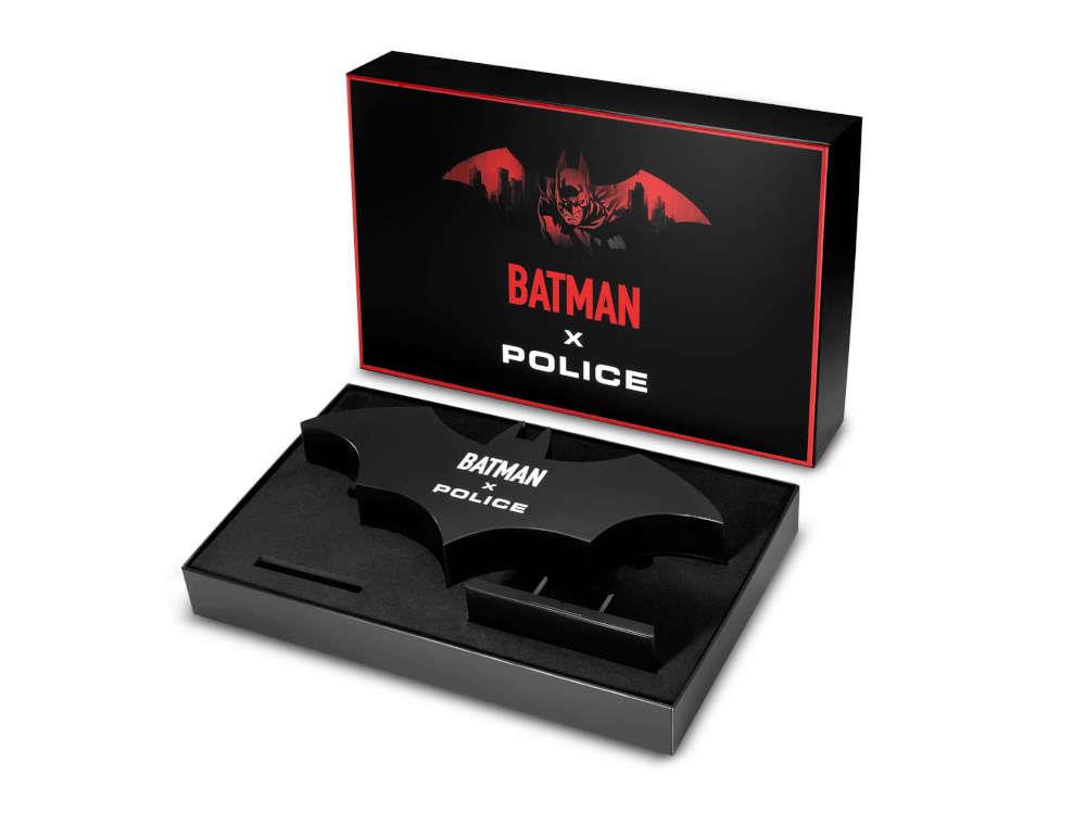 Police Batman Dark Side Quartz Watch, Black, Limited Edition, PEWGN0075401