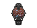 Police Huntley Quartz Watch, PVD, 48 mm, Black, PEWJA0022001