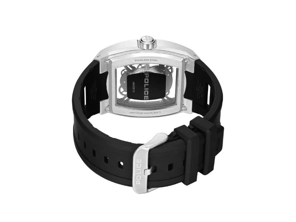 Police Cranium Quartz Watch, 42 mm, Grey, PEWJM0081301