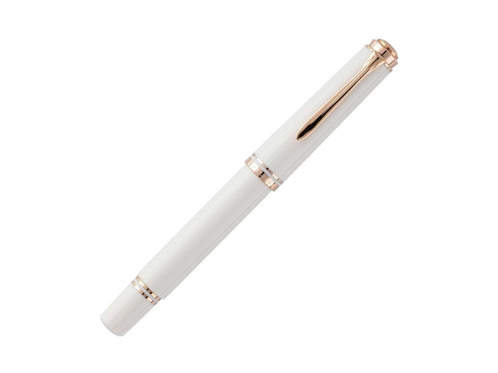 Pelikan M600 White & Rose Gold Fountain Pen, Special Edition, 300014586