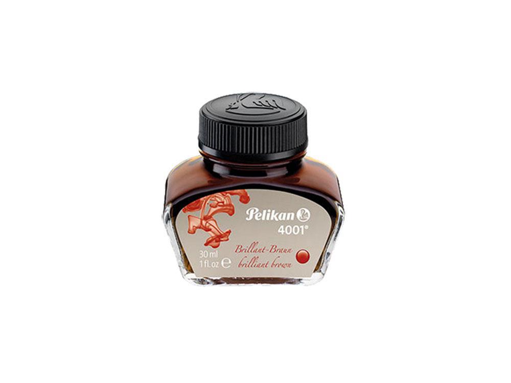 Pelikan 4001 Ink Bottle, 30ml, Brilliant Brown, 311902