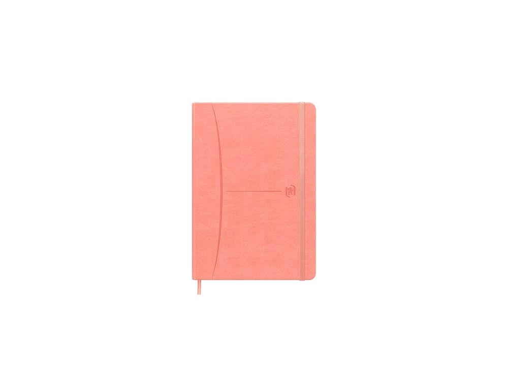 Oxford Signature Notebook A5 Pastel Coral, 400154941-CORAL