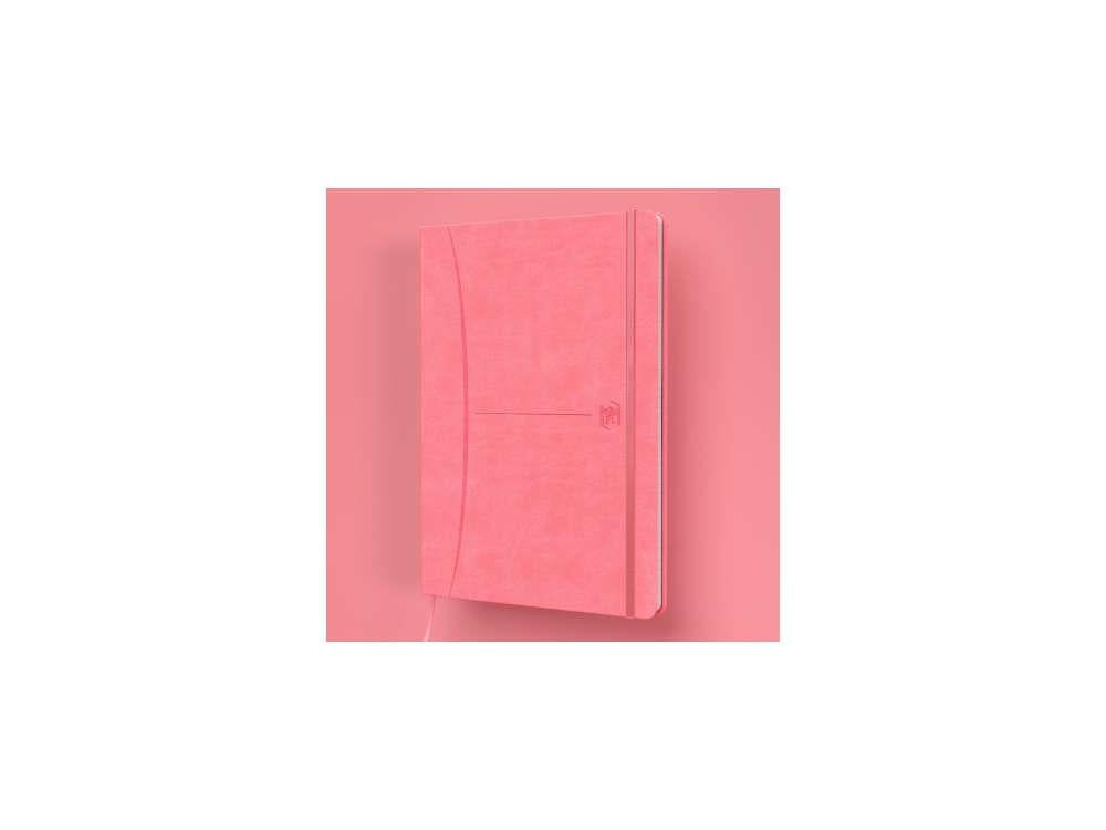 Oxford Signature Notebook A5 Pastel Pink, 400154941-ROSA