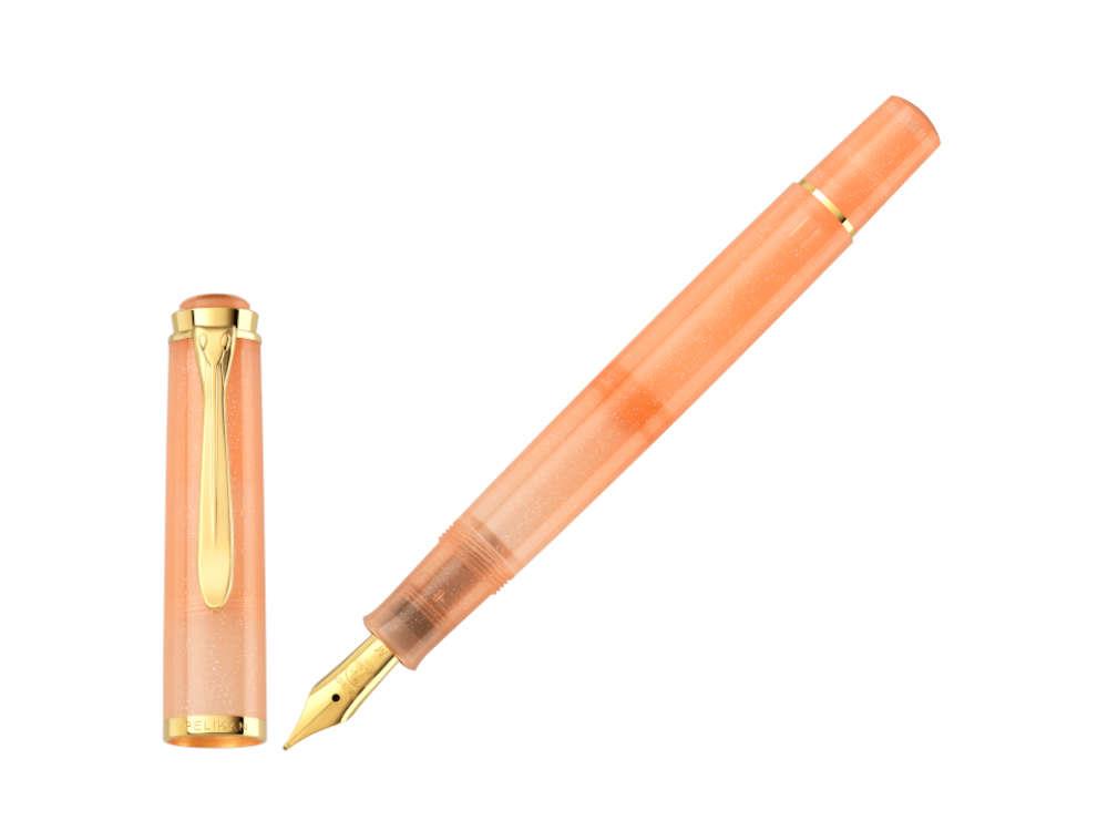 Set Pelikan M200 Apricot Achat Fountain Pen, Special edition, 400200492