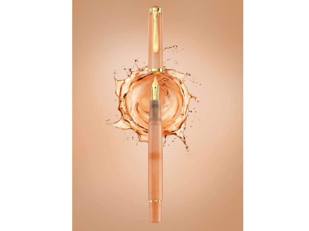 Set Pelikan M200 Apricot Achat Fountain Pen, Special edition, 400200492