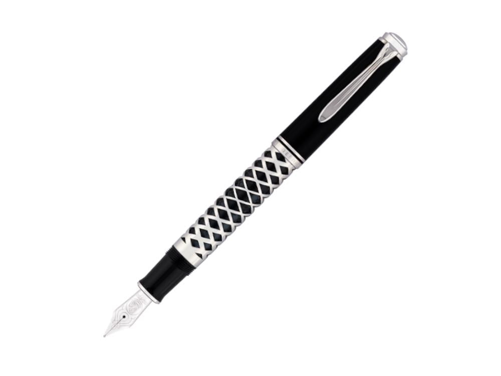 Pelikan Souverän 805 Metal Sleeve Fountain Pen, Black 400205961