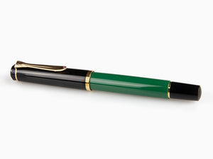 Pelikan Classic M251 Fountain Pen, Green/Black, Gold plated, 814713