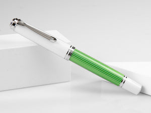 Pelikan Souveran M605 Green-White Fountain Pen, Special edition, 818209