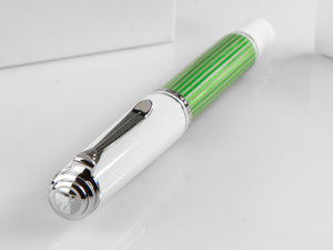 Pelikan Souveran M605 Green-White Fountain Pen, Special edition, 818209