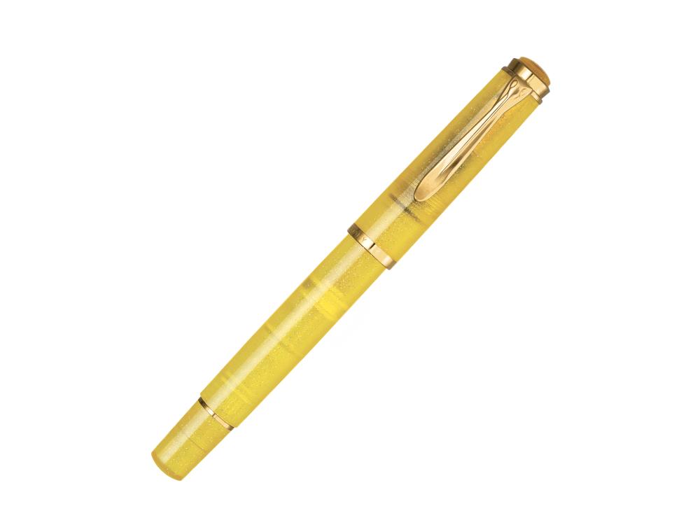 Set Pelikan M200 Pyrite Fountain Pen + Ink, Special edition, 828772