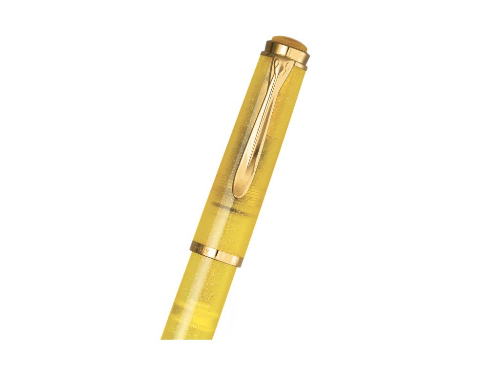 Set Pelikan M200 Pyrite Fountain Pen + Ink, Special edition, 828772