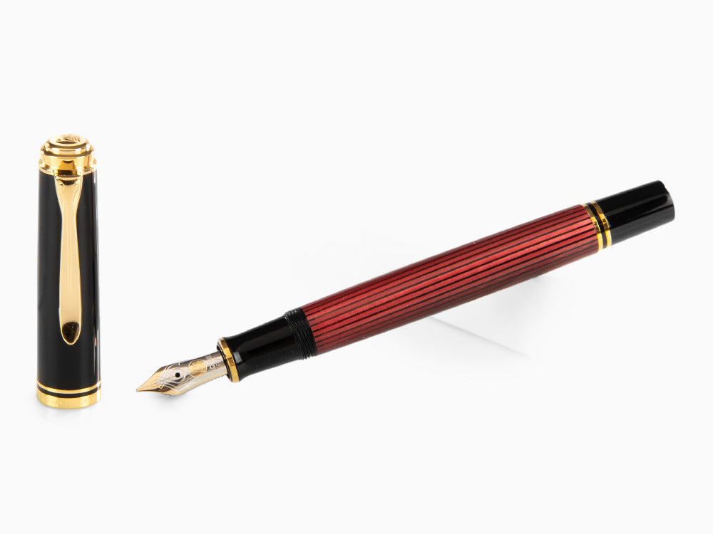 Pelikan Fountain Pen Souverän M400 - Black & Red, 904920